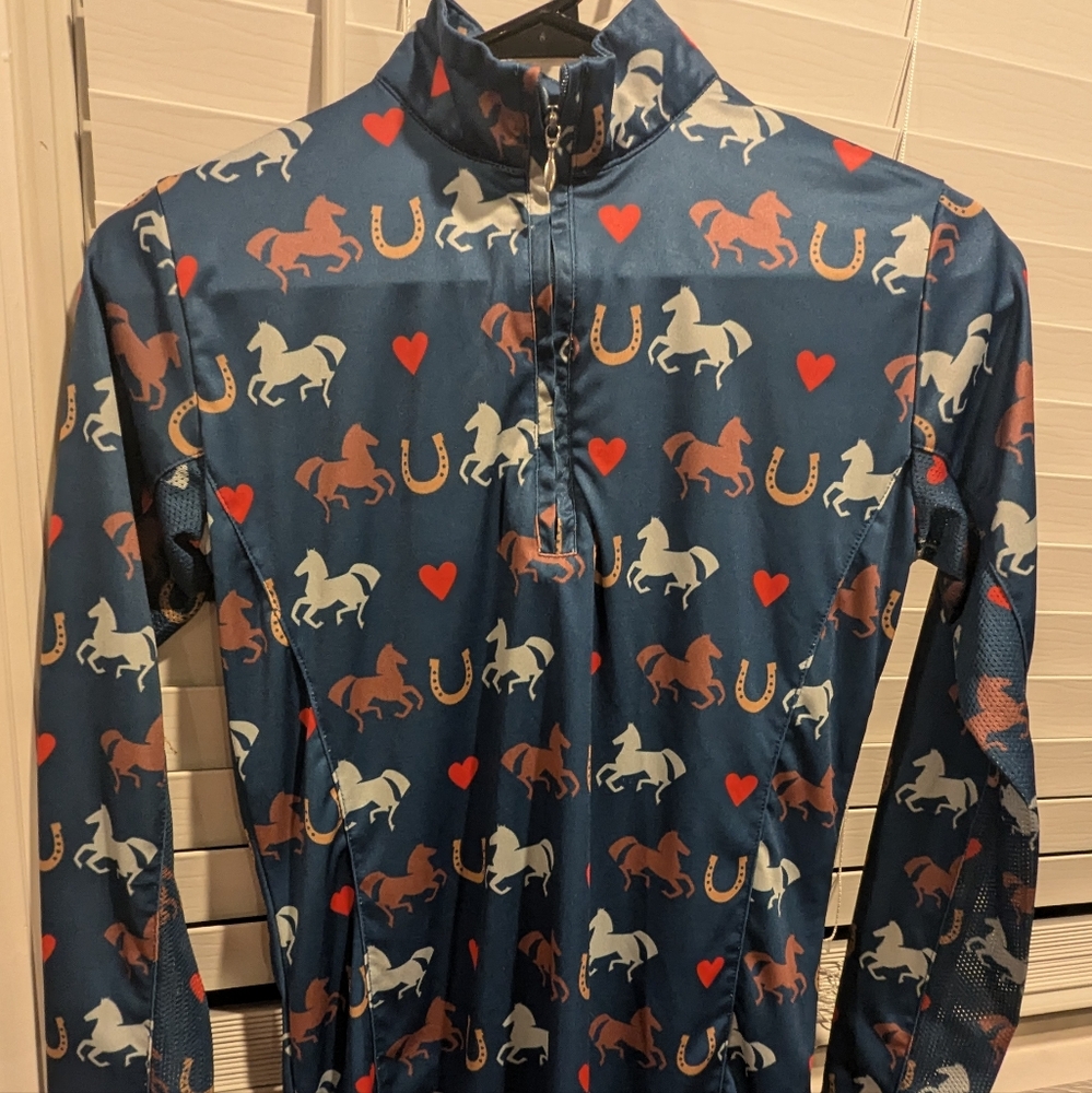Girls horse riding shirt